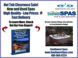 Hot Tubs, Swim Spas Mesa, Chandler | Dimension One Spas AZ