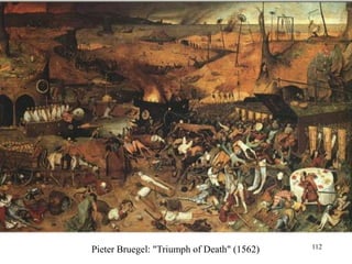 112
The Industrial Revolution
• The workers
– Overcrowded factory towns beget new diseases
(cholera epidemics of 1832, 1848, 1853)
– Working conditions (long hours, dangerous machinery,
pollution) shorten life expectancy
– James Kay’s “The moral and physical condition of the
working-class employed in the cotton manufacture in
Manchester” (1832)
– Edwin Chadwick’s “The Sanitary Condition of the
Labouring Population” (1842)
– Friedrich Engels’ “Condition of the Working Class in
England” (1844)
– Public Health Act (1848)
– Great Stink of London (1855)
 