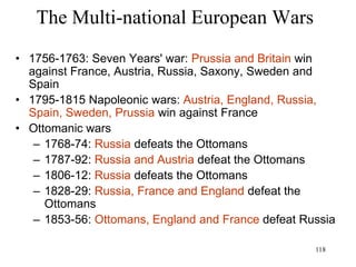 118
What the Industrial Age Knew
• Electrical revolution
– Hans-Christian Oersted (1820): an electrical
current has magnetic properties
– Michael Faraday (1830s) invents the transformer
and the dynamo (electricity and magnetism
together can produce motion)
– Faraday proves that all electricities (Franklin’s,
Galvani’s, Volta’s) are the same and views space
as full of electromagnetic fields (but does not use
mathematical proofs, only intuition)
 