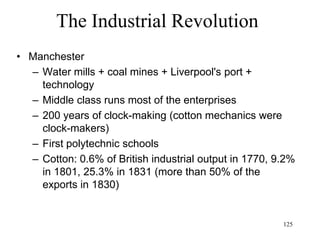 125
The Atlantic Slave Trade
• History of Sugar Plantations 1200-1700
– Portuguese possessions
• Madeira (1480s): Italian techniques and capital
(Sicilian technology and marketing by Lomellino
family of Genoa), indigenous labor force
(biggest exporter of sugar in the world in 1500)
• Sao Tome` (1500s): exclusively slave labor,
faster-growing operations (between 1501-1550
it imports more African slaves than Europe or
America)
• Brazil (1540s): Amerindian and African slaves
• The combination of sugar and slaves brings
imperial wealth
• Sugar becomes as important as Asian spices
 