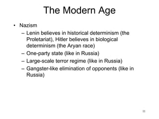 11
Looking back...
• Why the West?
– (Weber's theory)
– Calvinism sanctifies work, individual
responsibility, irrelevance of the clergy
• But capitalism and mercantilism were born in
very Catholic countries first
• and England was the least protestant of
protestant countries
– Protestant moral values better suited for the
emerging merchant/capitalist class
– Protestantism legitimizes capitalist morality
• But more likely that capitalism created
Protestantism, not viceversa
 
