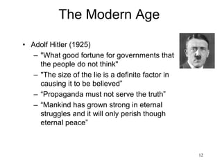 12
Looking back...
• Why the West?
– Feudalism -> weak central state -> city
states -> plurality of competing political,
economic, military centers (a Darwinian
system for survival of the fittest)
– Vacuum of political power allows merchants
to establish a different structure of power
– Separation of politics and economy.
Merchants have freedom to experiment.
 