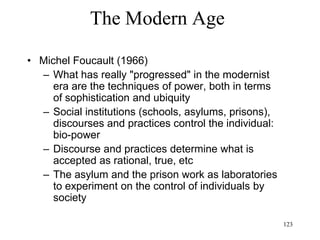 123
The Modern Age
• USA/ Semiconductors
– 1947: AT&T's Bell Labs invent the transistor
(William Shockley, John Bardeen, Walter
Brattain)
– 1949: The USA files an antitrust lawsuit
against AT&T
– 1952: AT&T's symposium on the transistor,
open to everybody
– 1954: Texas Instruments introduces the first
commercial transistor
– 1954: The first transistor radio (“Regency”)
 