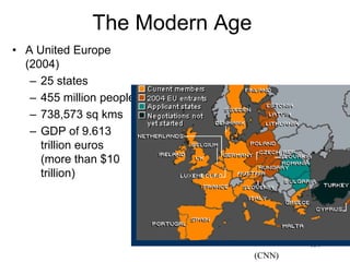 164
The Modern Age
• Richard Dawkins
– The organism alone does not have biological
relevance
– The control of an organism is never complete
inside and null outside
– The "extended phenotype" includes the world
an organism interacts with
 