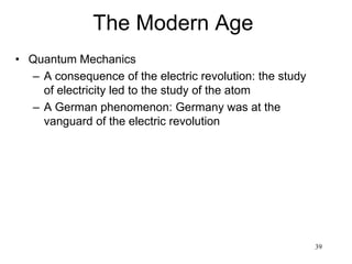 39
The Modern Age
Electrical appliances
1933 washing machine
1934 kitchen
1935 refrigerator
1927 in-sink dishwasher
1932 sewing machine
 