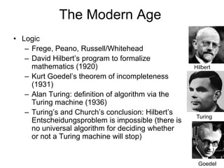 46
The Modern Age
• Gestalt Psychology
– Form is the elementary unit of perception: we
do not construct a perception by analyzing a
myriad data, we perceive the form as a whole
– Max Wertheimer (1912)
• Perception is more than the sum of the
things perceived
• Form is the elementary unit of perception
– Wolfgang Kohler (1925)
• Problem-solving as sudden insight
• Restructuring of the field of perception
 