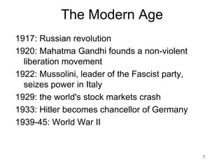 7
Looking back...
• Why the West?
– Natural resources? Russia had more; whereas
Holland, Portugal and Japan had very little
– Wars, colonialism, imperialism? Spain became
poor, and the main beneficiary was a former
colony, the USA
 