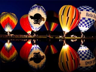 Hot air balloons