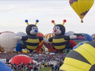 Hot air balloons