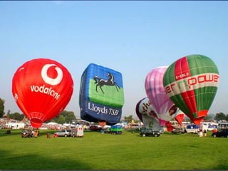 Hot air balloons