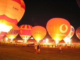 Hot air balloons