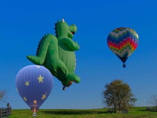Hot air balloons