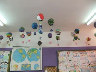 Hot air balloons (4th grade)