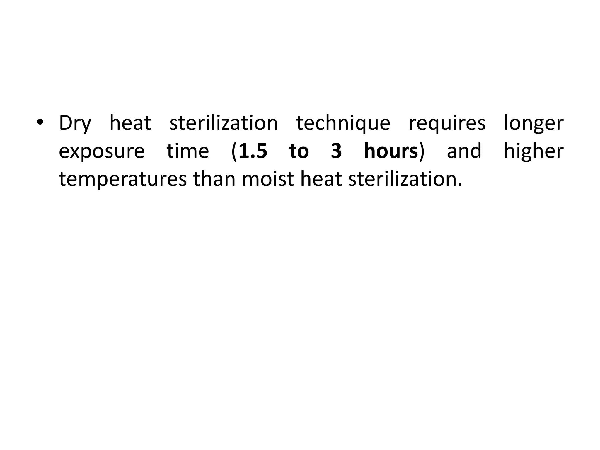 Hot air oven instrument
