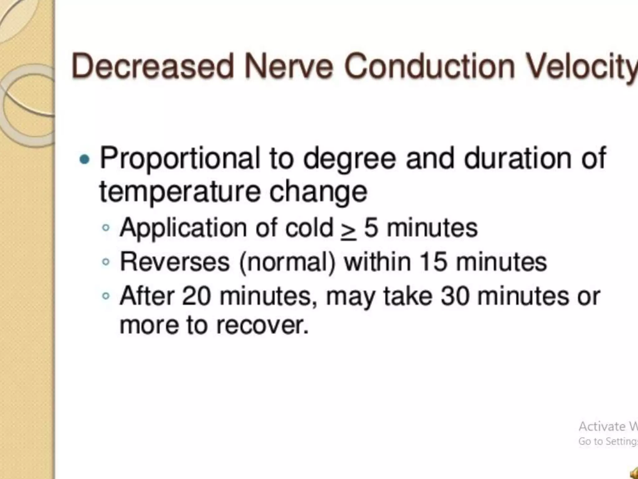 Hot and cold application