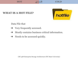 Hot and cold data storage | PDF