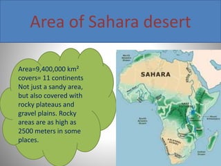 Cold Deserts Of The World Map Hot And Cold Deserts