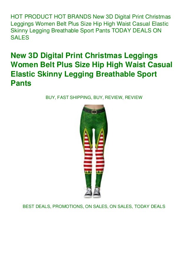 women's plus size christmas leggings