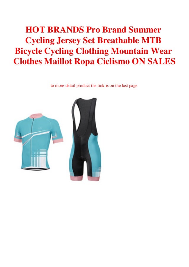 bicycle jersey brands