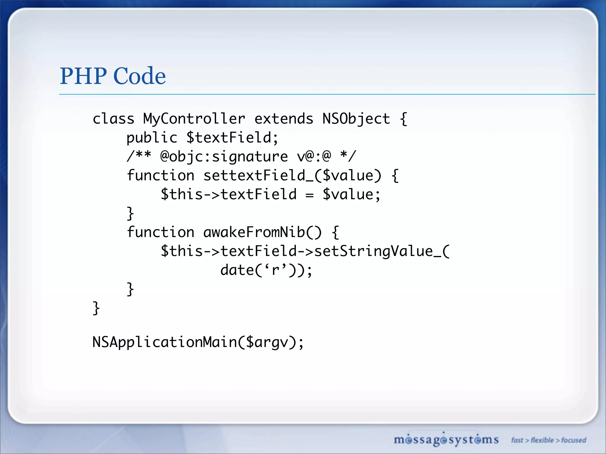 Hot Chocolate: You got cocoa in my PHP