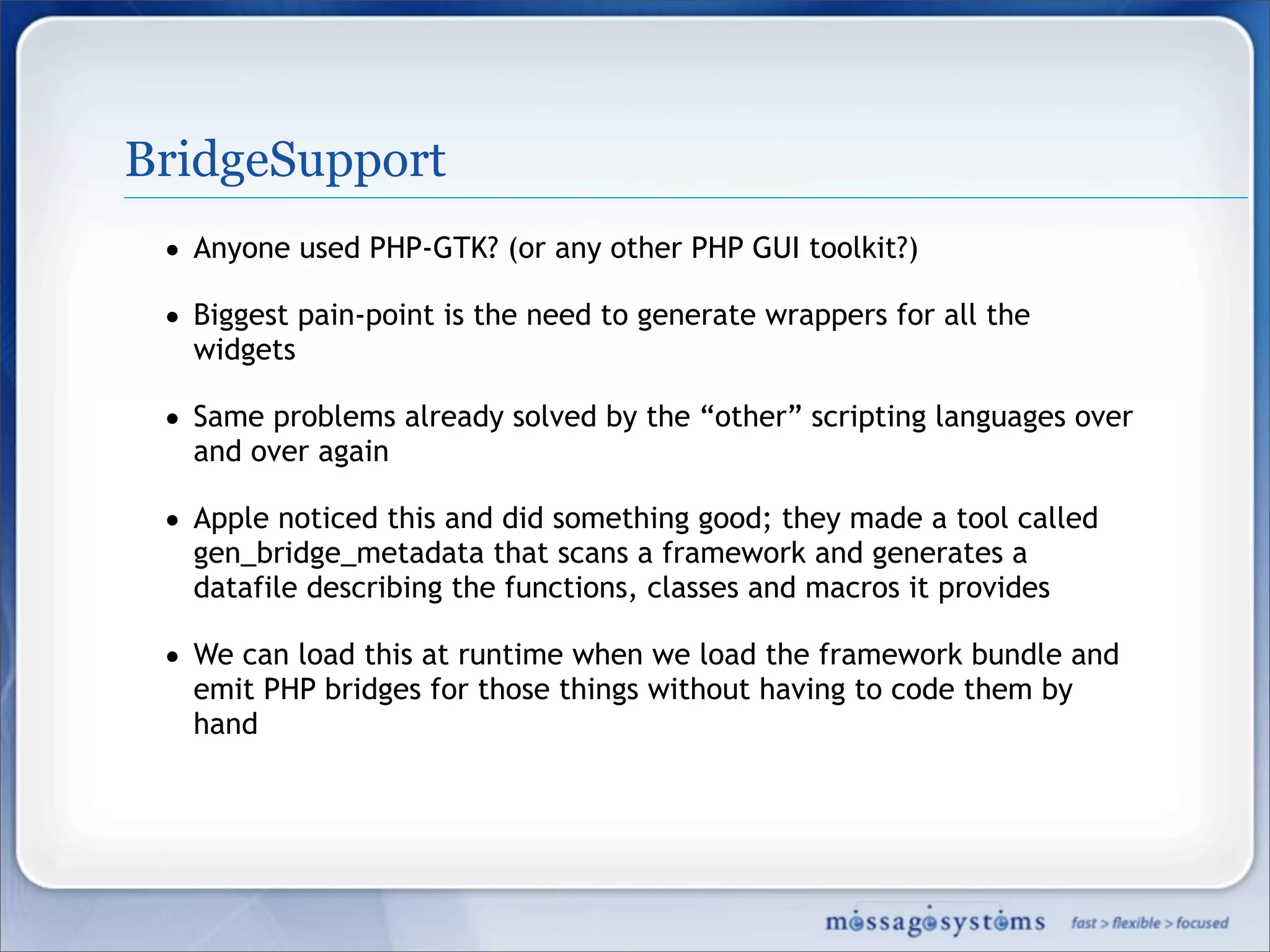 Hot Chocolate: You got cocoa in my PHP