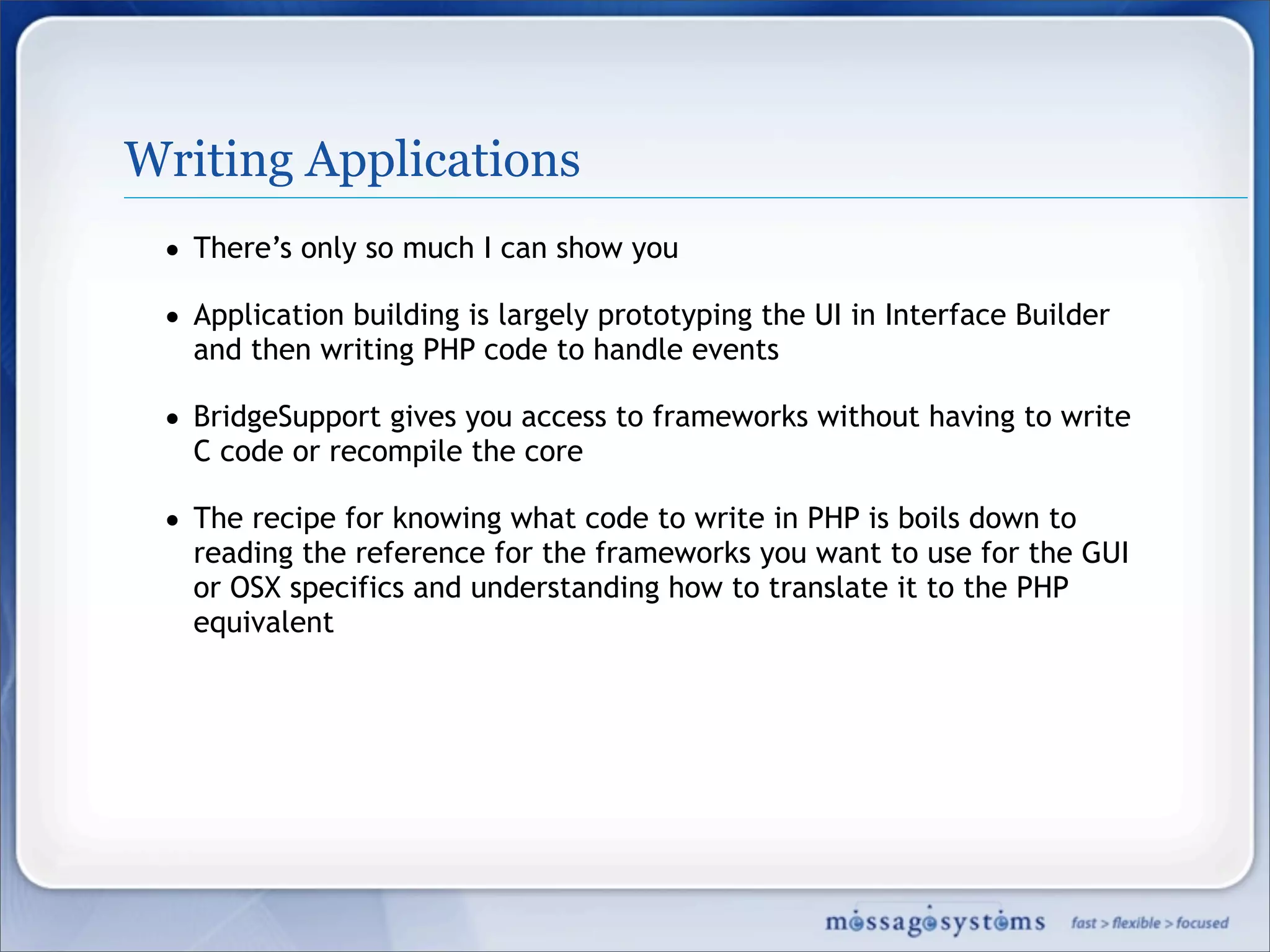 Hot Chocolate: You got cocoa in my PHP