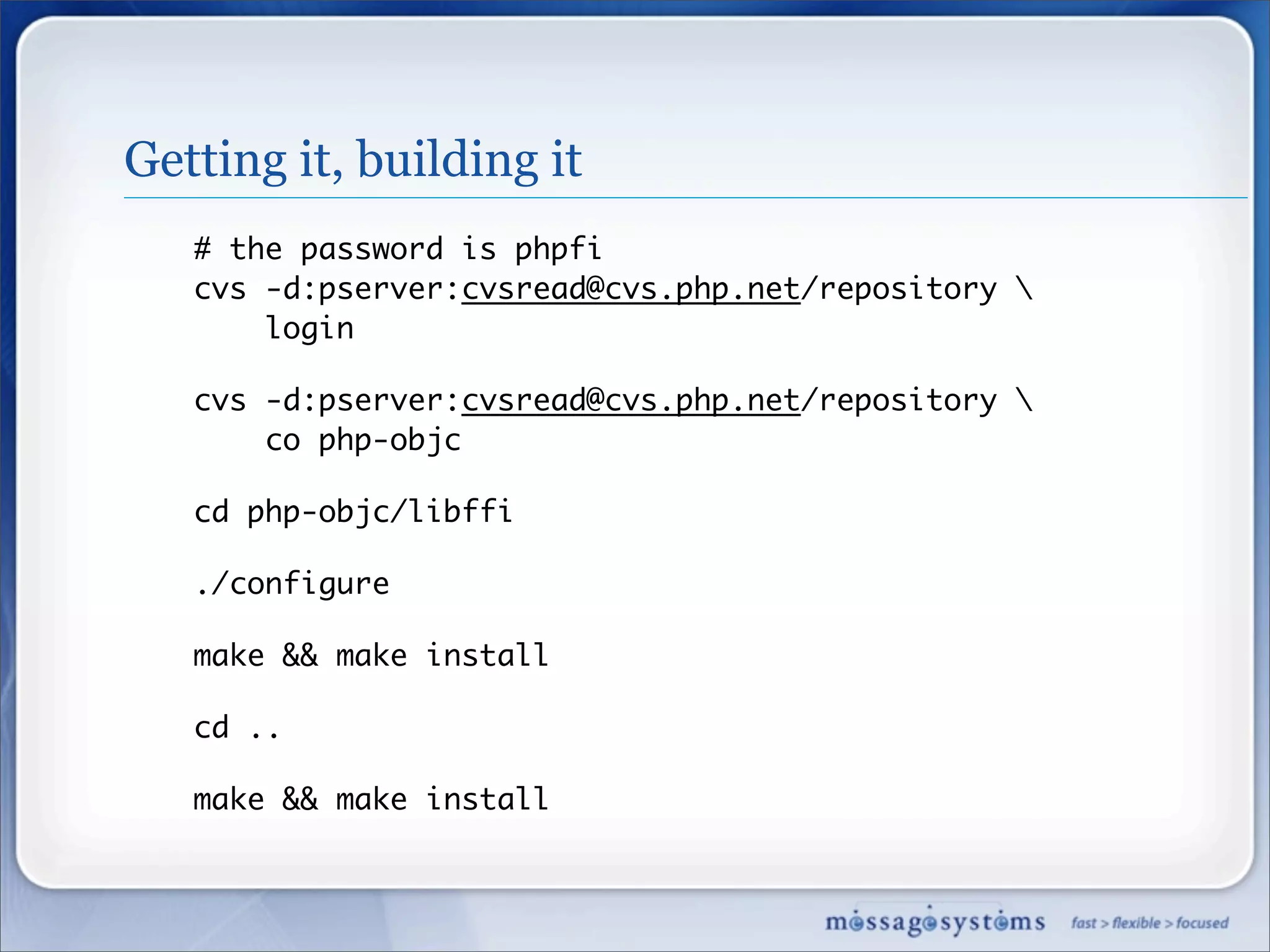 Hot Chocolate: You got cocoa in my PHP