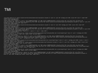 1. -XX:+UnlockDiagnosticVMOptions
2. -XX:+LogCompilation
3. Run program
4. View hotspot_pid<pid>.log
5. Scream
TMI
<task_queued compile_id='15' method='com/epickrram/talk/warmup/example/loop/FixedLoopCount doLoop10 ()I' bytes='22' count='205' backedge_count='2048' iicount='205' level='3' stamp='0.096'
comment='tiered' hot_count='205'/>
<writer thread='140617399015168'/>
<nmethod compile_id='15' compiler='C1' level='3' entry='0x00007fe4612b5080' size='1008' address='0x00007fe4612b4f10' relocation_offset='296' insts_offset='368' stub_offset='720'
scopes_data_offset='880' scopes_pcs_offset='920' dependencies_offset='1000' oops_offset='864' method='com/epickrram/talk/warmup/example/loop/FixedLoopCount doLoop10 ()I' bytes='22' count='2793'
backedge_count='27950' iicount='2799' stamp='0.097'/>
<writer thread='140619223398144'/>
<task_queued compile_id='16' method='com/epickrram/talk/warmup/example/loop/FixedLoopCount doLoop10 ()I' bytes='22' count='3456' backedge_count='34550' iicount='3456' stamp='0.097'
comment='tiered' hot_count='3456'/>
<writer thread='140617407436544'/>
<nmethod compile_id='16' compiler='C2' level='4' entry='0x00007fe4612b8080' size='448' address='0x00007fe4612b7f50' relocation_offset='296' insts_offset='304' stub_offset='368'
scopes_data_offset='400' scopes_pcs_offset='408' dependencies_offset='440' oops_offset='392' method='com/epickrram/talk/warmup/example/loop/FixedLoopCount doLoop10 ()I' bytes='22' count='22758'
backedge_count='227698' iicount='22783' stamp='0.099'/>
<make_not_entrant thread='140617407436544' compile_id='15' compiler='C1' level='3' stamp='0.099'/>
<writer thread='140619223398144'/>
<task_queued compile_id='17' compile_kind='osr' method='com/epickrram/talk/warmup/example/loop/FixedLoopCountMain main ([Ljava/lang/String;)V' bytes='13' count='1' backedge_count='60416'
iicount='1' osr_bci='0' level='3' stamp='0.100' comment='tiered' hot_count='60416'/>
<writer thread='140617402173184'/>
<nmethod compile_id='17' compile_kind='osr' compiler='C1' level='3' entry='0x00007fe4612b7b20' size='1440' address='0x00007fe4612b7990' relocation_offset='296' insts_offset='400'
stub_offset='1040' scopes_data_offset='1208' scopes_pcs_offset='1304' dependencies_offset='1432' oops_offset='1184' method='com/epickrram/talk/warmup/example/loop/FixedLoopCountMain main
([Ljava/lang/String;)V' bytes='13' count='1' backedge_count='83294' iicount='1' stamp='0.101'/>
<writer thread='140619223398144'/>
<task_queued compile_id='18' method='com/epickrram/talk/warmup/example/loop/FixedLoopCountMain main ([Ljava/lang/String;)V' bytes='13' count='1' backedge_count='84305' iicount='1' level='3'
stamp='0.101' comment='tiered' hot_count='1'/>
<task_queued compile_id='19' compile_kind='osr' method='com/epickrram/talk/warmup/example/loop/FixedLoopCount doLoop10 ()I' bytes='22' count='23321' backedge_count='233206' iicount='23321'
osr_bci='4' stamp='0.101' comment='tiered' hot_count='233206'/>
<writer thread='140617402173184'/>
<nmethod compile_id='18' compiler='C1' level='3' entry='0x00007fe4612b7560' size='1408' address='0x00007fe4612b73d0' relocation_offset='296' insts_offset='400' stub_offset='1008'
scopes_data_offset='1176' scopes_pcs_offset='1272' dependencies_offset='1400' oops_offset='1152' method='com/epickrram/talk/warmup/example/loop/FixedLoopCountMain main ([Ljava/lang/String;)V'
bytes='13' count='1' backedge_count='94126' iicount='1' stamp='0.101'/>
<writer thread='140619223398144'/>
<task_queued compile_id='20' compile_kind='osr' method='com/epickrram/talk/warmup/example/loop/FixedLoopCountMain main ([Ljava/lang/String;)V' bytes='13' count='1' backedge_count='108881'
iicount='1' osr_bci='0' stamp='0.102' comment='tiered' hot_count='108881'/>
<writer thread='140617409541888'/>
<nmethod compile_id='19' compile_kind='osr' compiler='C2' level='4' entry='0x00007fe4612b5da0' size='608' address='0x00007fe4612b5c50' relocation_offset='296' insts_offset='336'
stub_offset='528' scopes_data_offset='560' scopes_pcs_offset='568' dependencies_offset='600' oops_offset='552' method='com/epickrram/talk/warmup/example/loop/FixedLoopCount doLoop10 ()I'
bytes='22' count='70199' backedge_count='702134' iicount='70232' stamp='0.103'/>
 