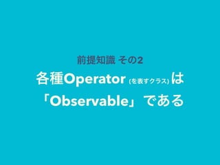 2
Operator ( )
Observable
 