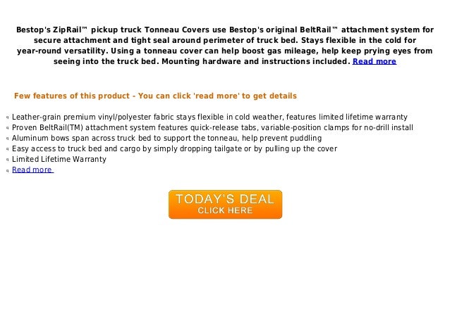 Hot Deal Bestop 15062 01 Zip Rail Truck Tonneau Cover For Dodge Dak