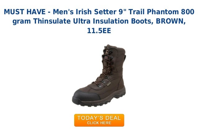 irish setter boots 800 gram thinsulate