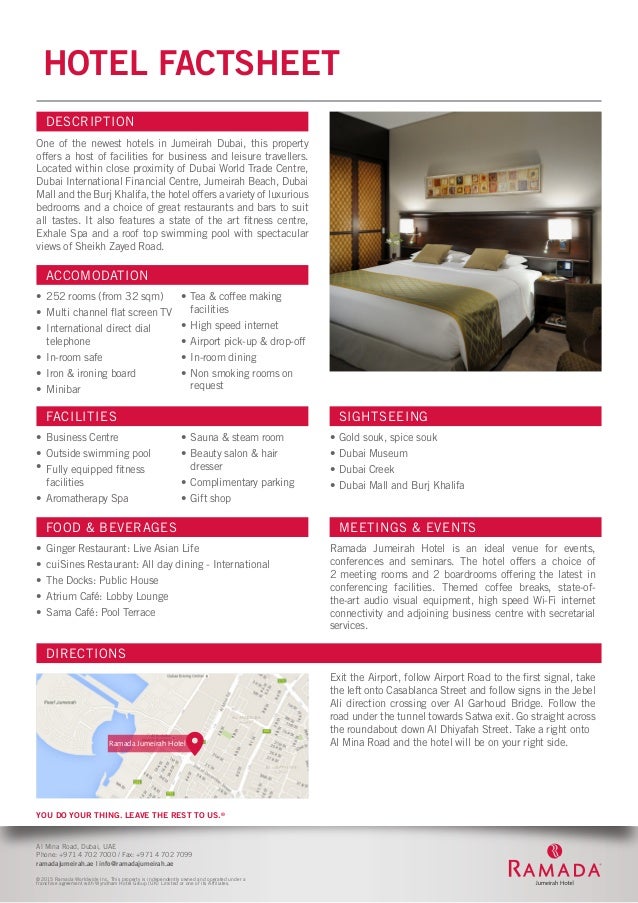 9 Hotel Fact Sheet Ideas Hotel Fact Sheet Flyer Template Gambaran
