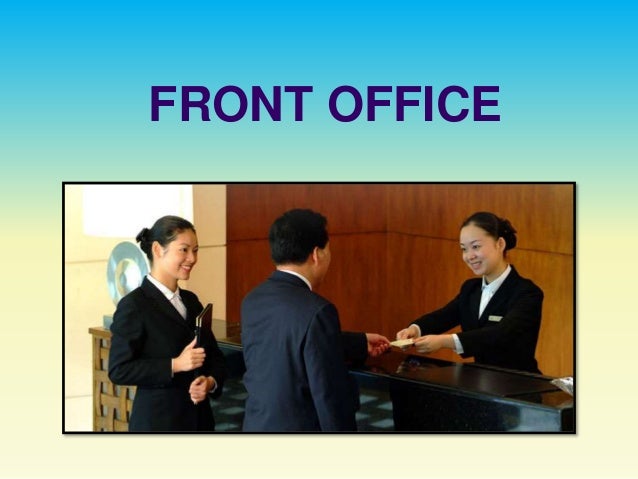 Hotel Front Office Department