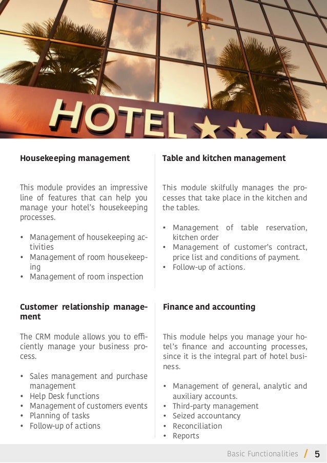 Overview of Hotel Management System