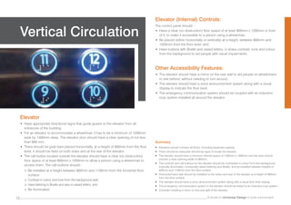 Manual on Universal Design in built environments | PDF