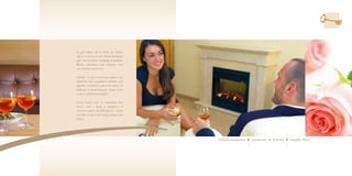 Es gut haben. Ist es nicht ein Glück,
dass es so etwas wie das Glück überhaupt
gibt? Ein herzlicher Empfang, freundliche
Blicke, ankommen und loslassen. Fast
wie daheim, nur besser.

Felicità – è una vera fortuna sapere cosa
significhi. Un’accoglienza calorosa, uno
sguardo sorridente, piacevoli attimi da
dedicare ai propri bisogni. Quasi come
a casa, o addirittura meglio.

Great times! Isn’t it wonderful that
there’s such a thing as happiness? A
warm reception, friendly glances - arrive
and take it easy. Like being at home, but
better.




                                            Glücksmomente   momenti di felicità   simply bliss
 