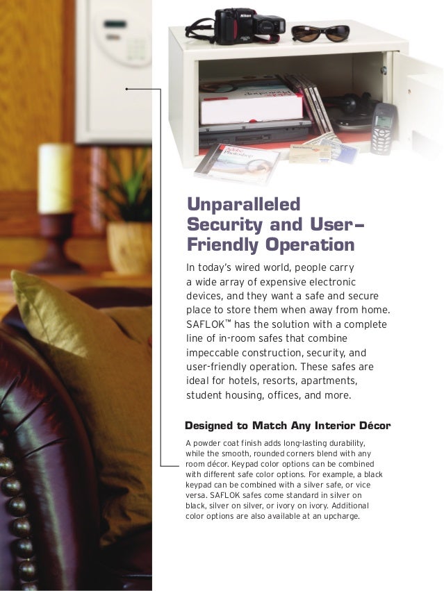 Hotel safesbrochure