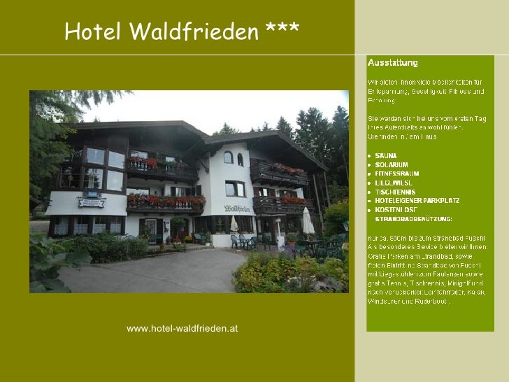 Hotel Pension Waldfrieden Fuschl Hotel Pension Waldfrieden Fuschl