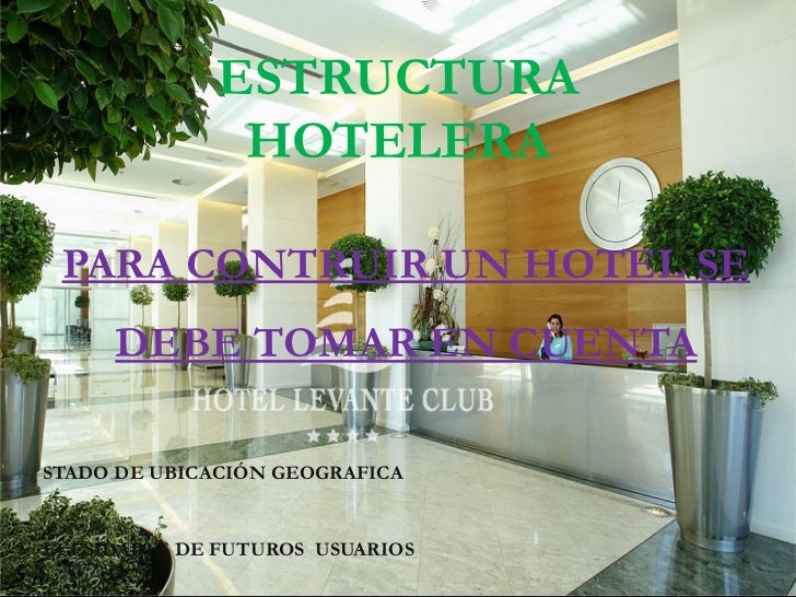 Hotel 4 estrellas presentacion