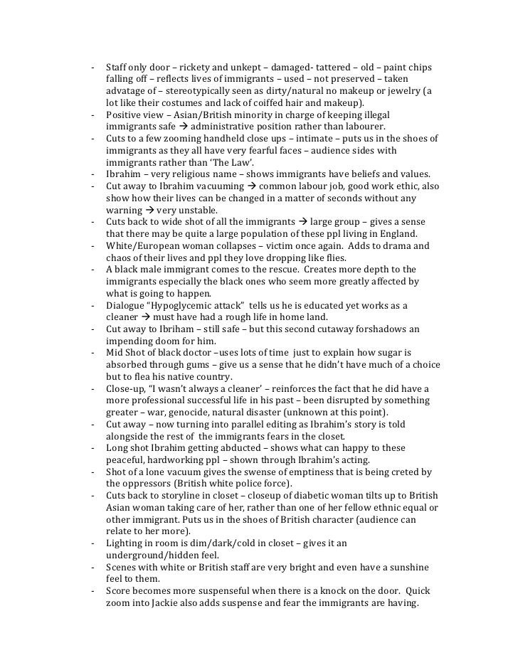 hotel babylon point form analysis point form
