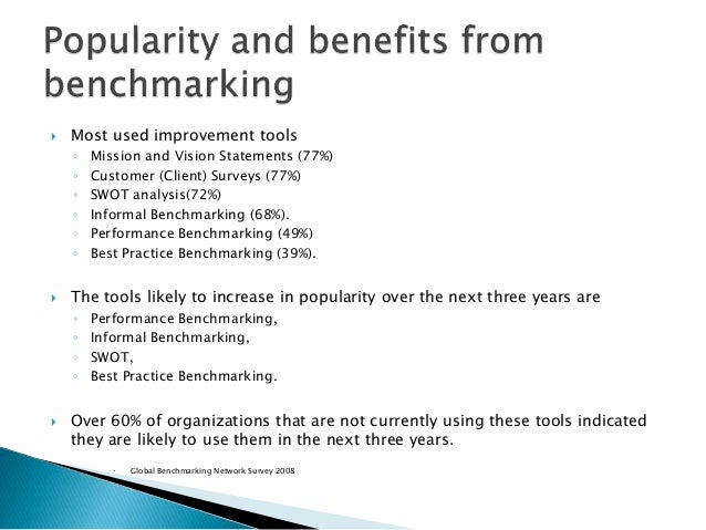 Casino benchmarking
