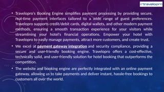 Hotel Booking Payment Gateway | Hotel Website Booking Engine | PPTX