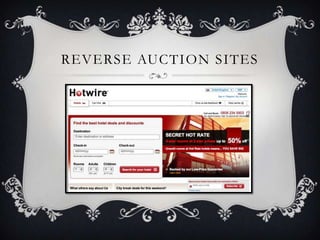 REVERSE AUCTION SITES
 