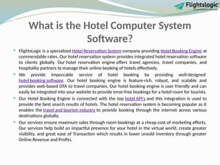 Commendable Rate Hotel Central Reservation System | Central Reservation System | PPTX