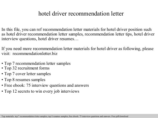 Letter Of Recommendation For A Job Position from image.slidesharecdn.com