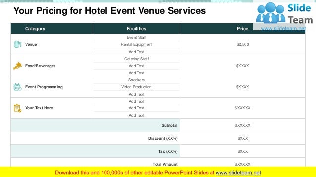 Birthday event proposal ppt image