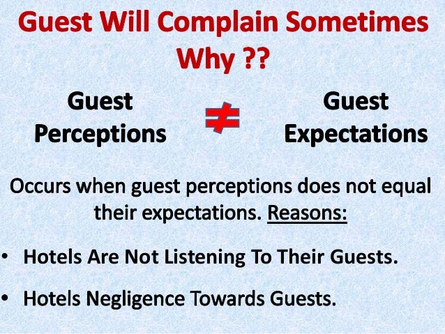 hotel guest satisfaction in