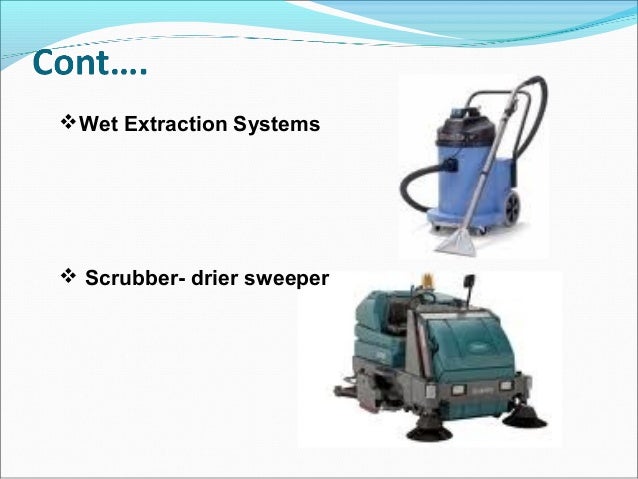 Cleaning Equipment In Housekeeping