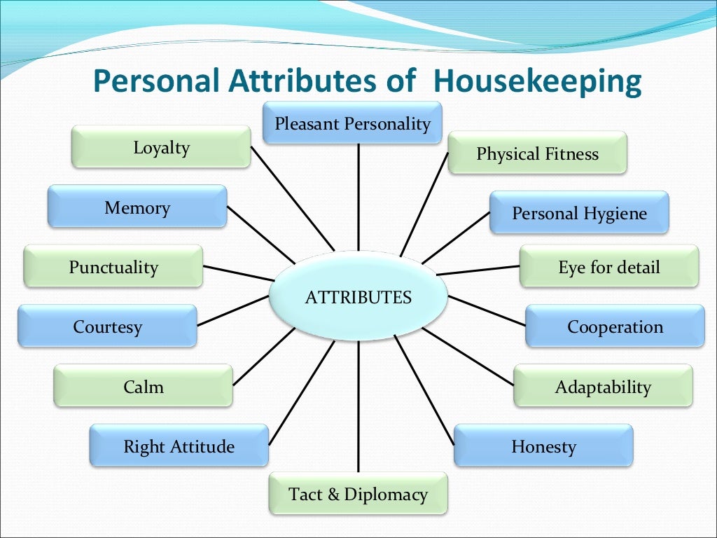 Housekeeping role and cleaning equipment