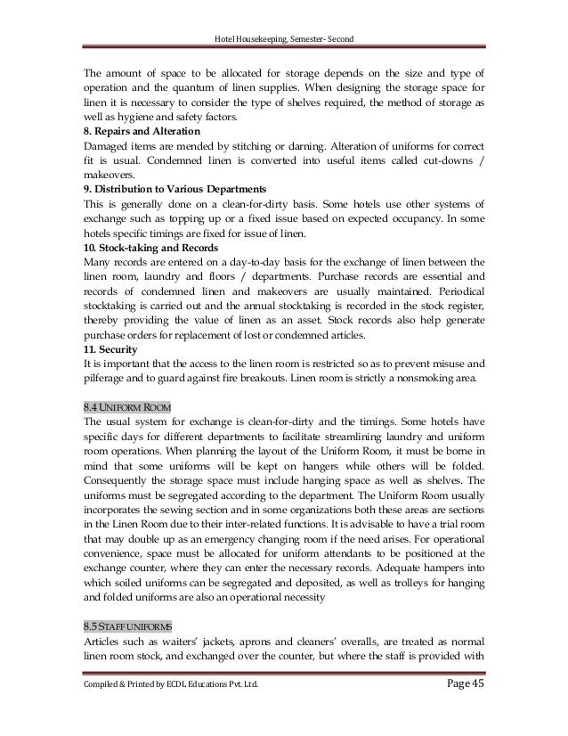 Hotel management essay in english picture